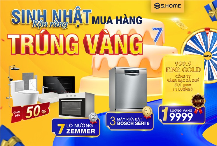 Thể lệ chương trình Bốc thăm may mắn "Sinh nhật rộn ràng – mua hàng trúng vàng”